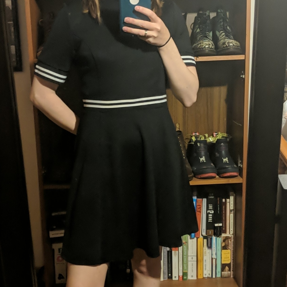 Sporty Short Sleeved Dress